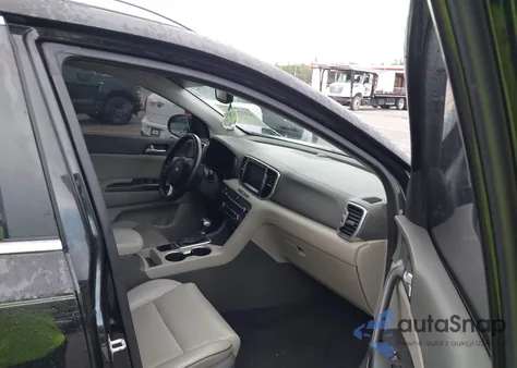 2017 Kia Sportage Ex from USA, damaged, VIN KNDPN3AC7H7110184